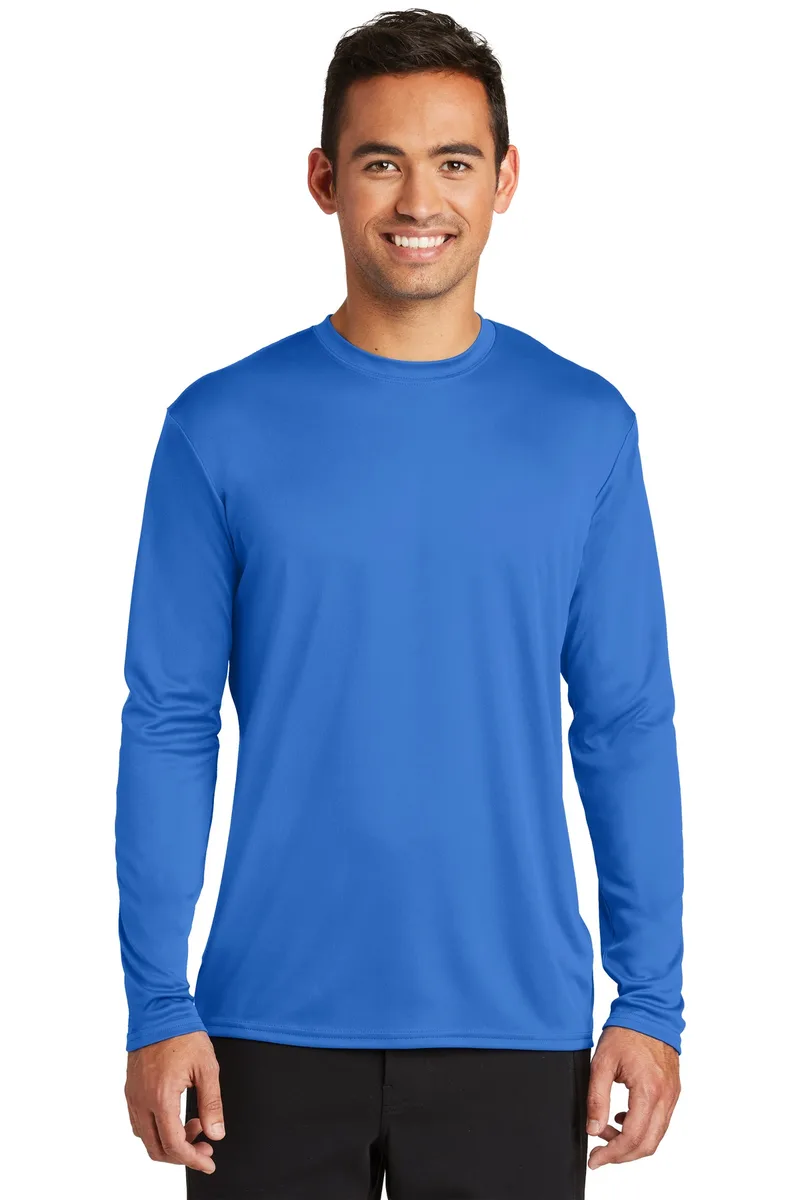 Port & Co™ Long Sleeve Performance Tee. view 3