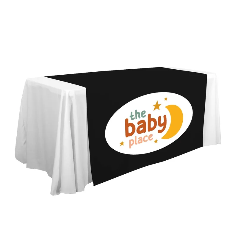 57" LazerLine Table Runner Full-Color Front Only view 3