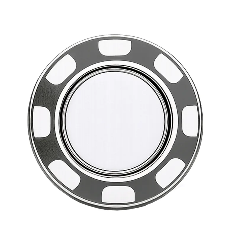 Platinum Poker Chip Ball Marker view 2