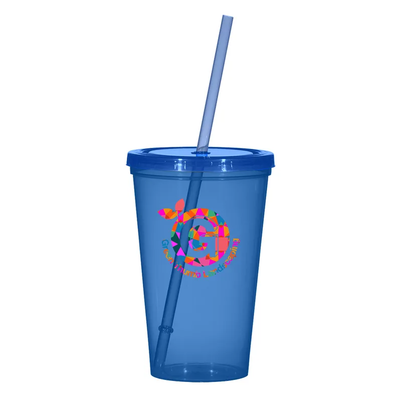 5872 TRNBLU Colorbritedrinkware