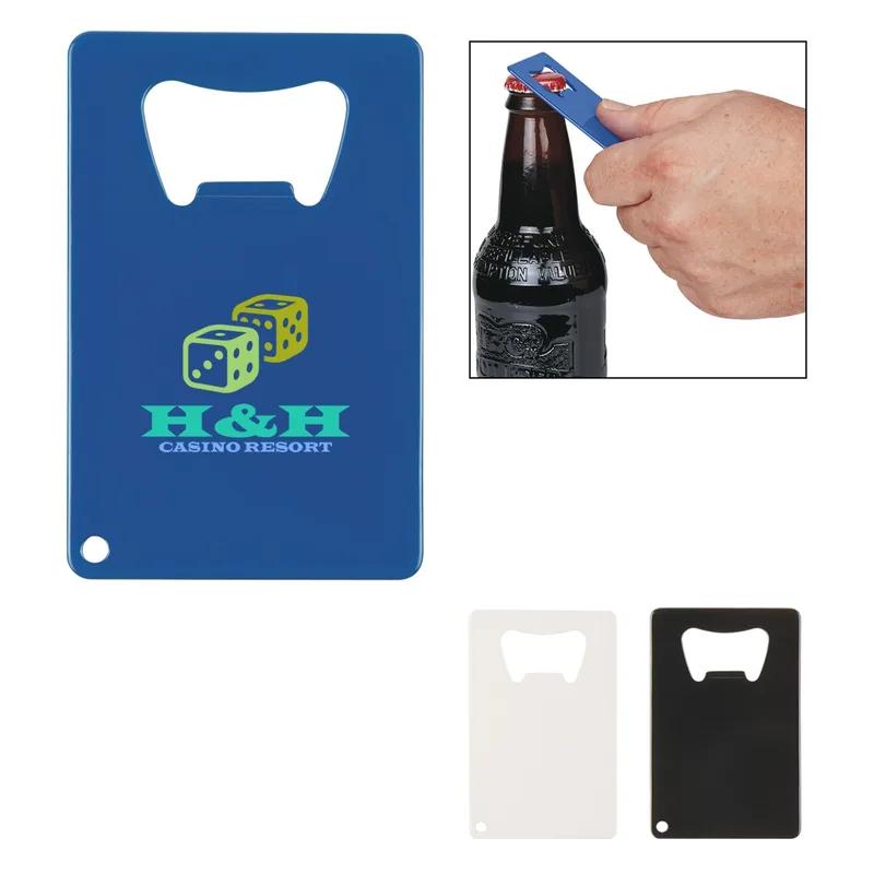 Credit Card Shaped Bottle Opener view 2