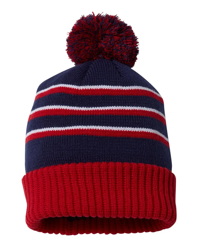 Navy Blue/Red/White