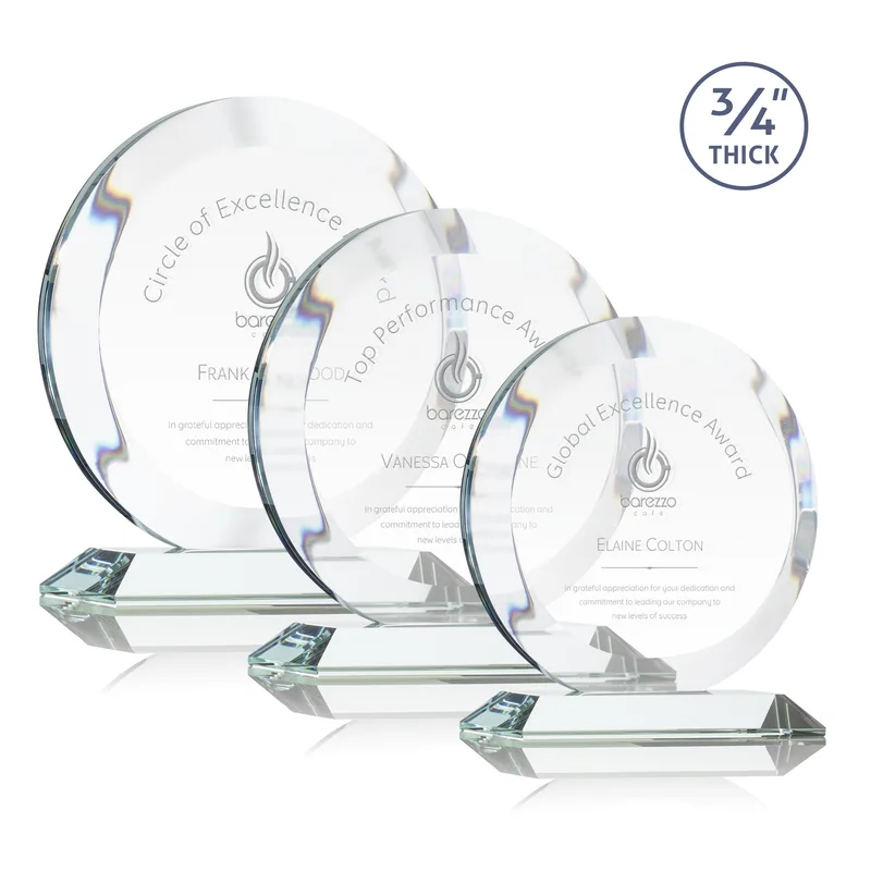 Deep Etch, Standard base, Clear