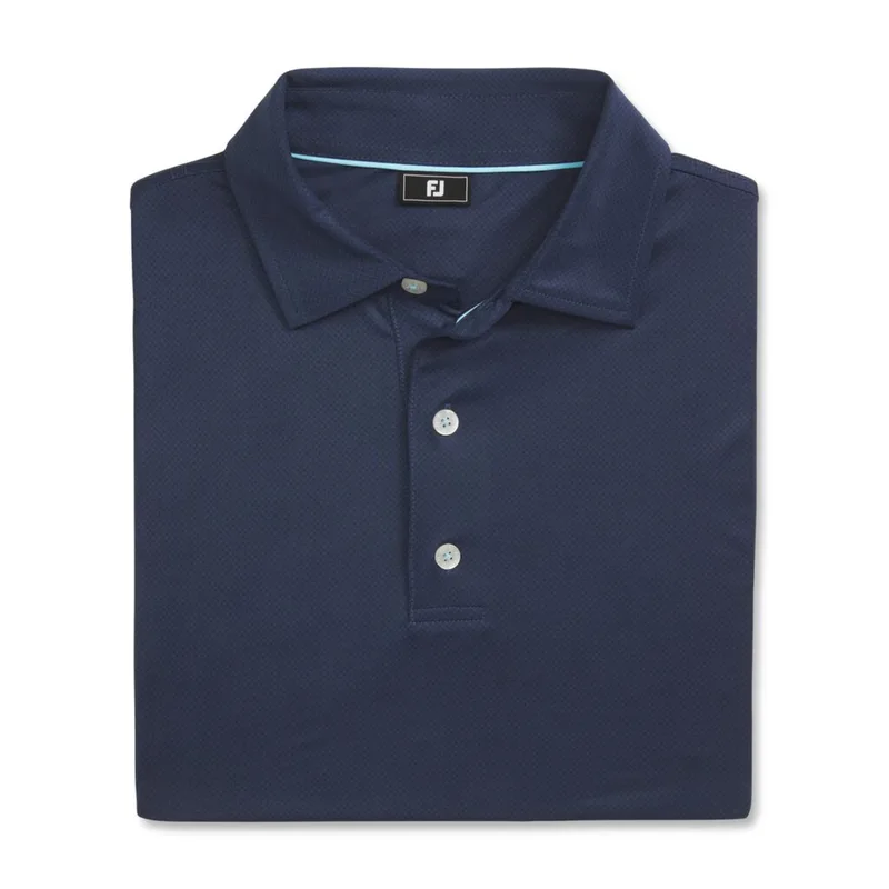 FootJoy® Easy Care Dot Lisle Performance Golf Polo view 7