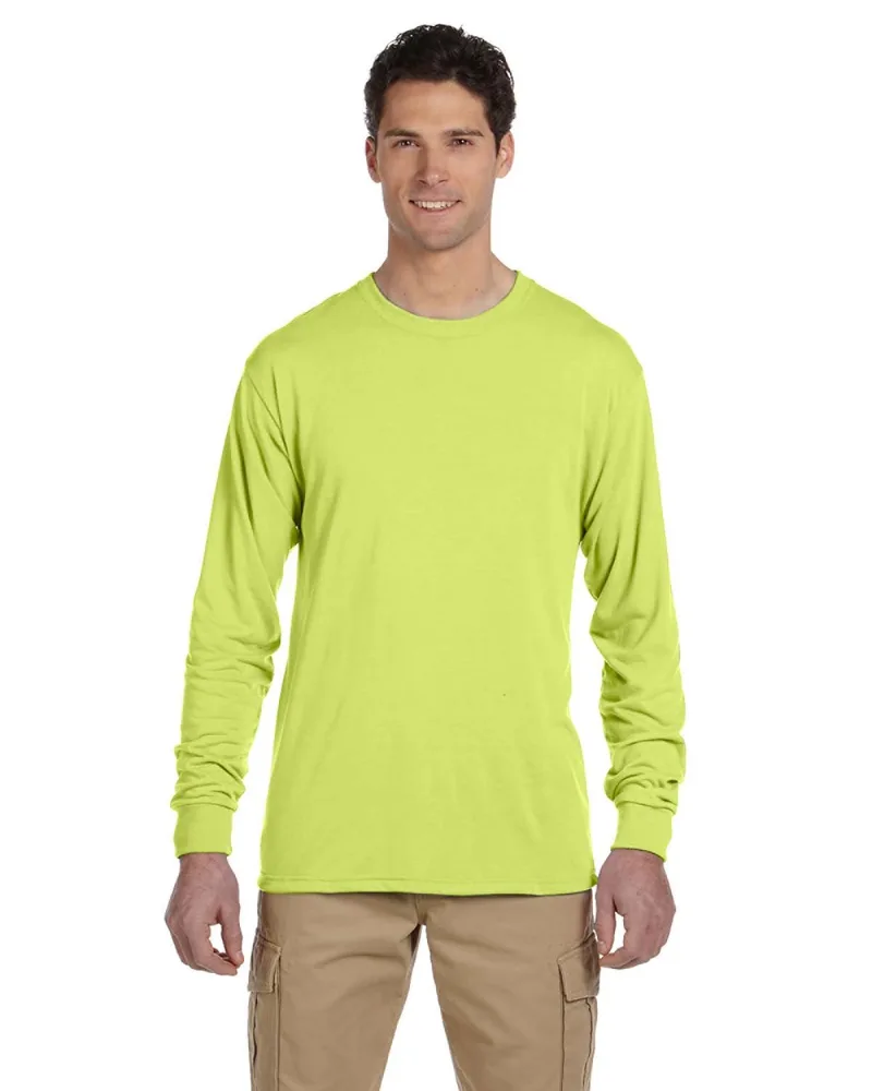 Jerzees Adult DRI-POWER® SPORT Long-Sleeve T-Shirt view 5