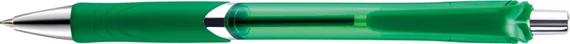 Translucent Green/Silver Blank Clip View
