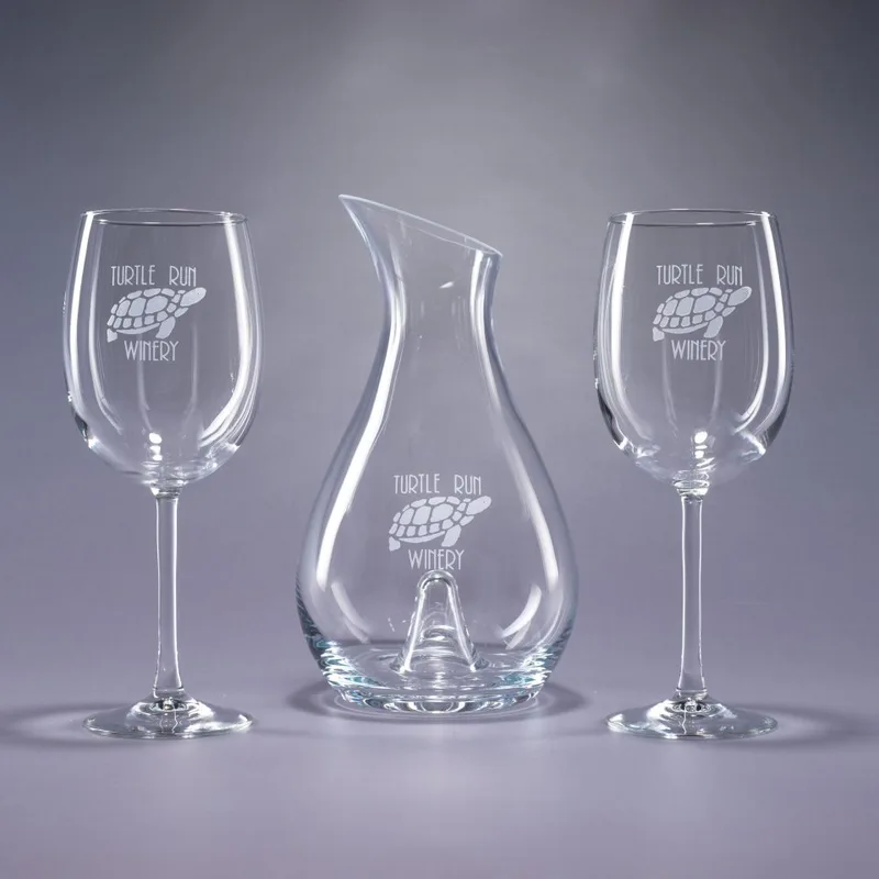Essence/Colossal Wine Set w/Decanter & 2 Wine Glasses