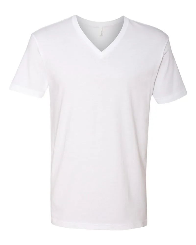 Next Level Apparel® Cotton Short Sleeve V-Neck Shirt view 3