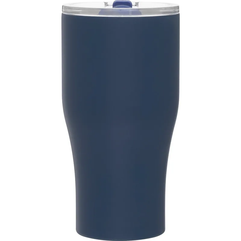 16.9 oz Summit Travel Tumbler (Matte Navy) view 2