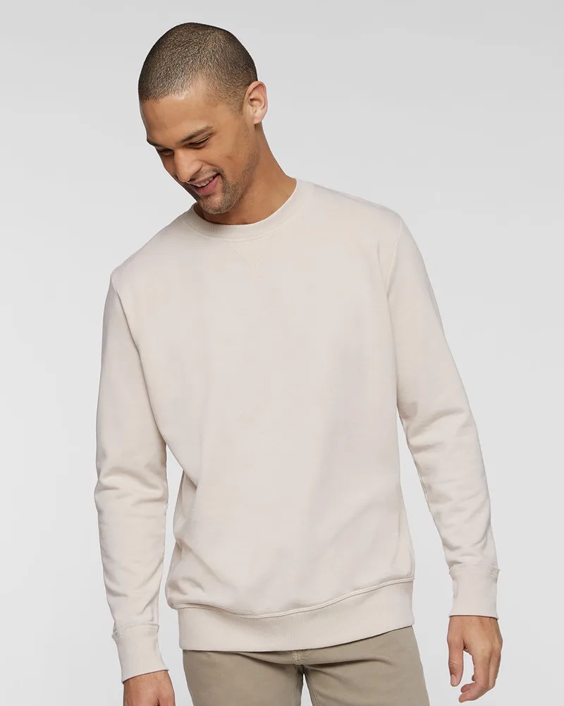 LAT® Unisex Vintage Wash Fleece Crewneck Sweatshirt view 2