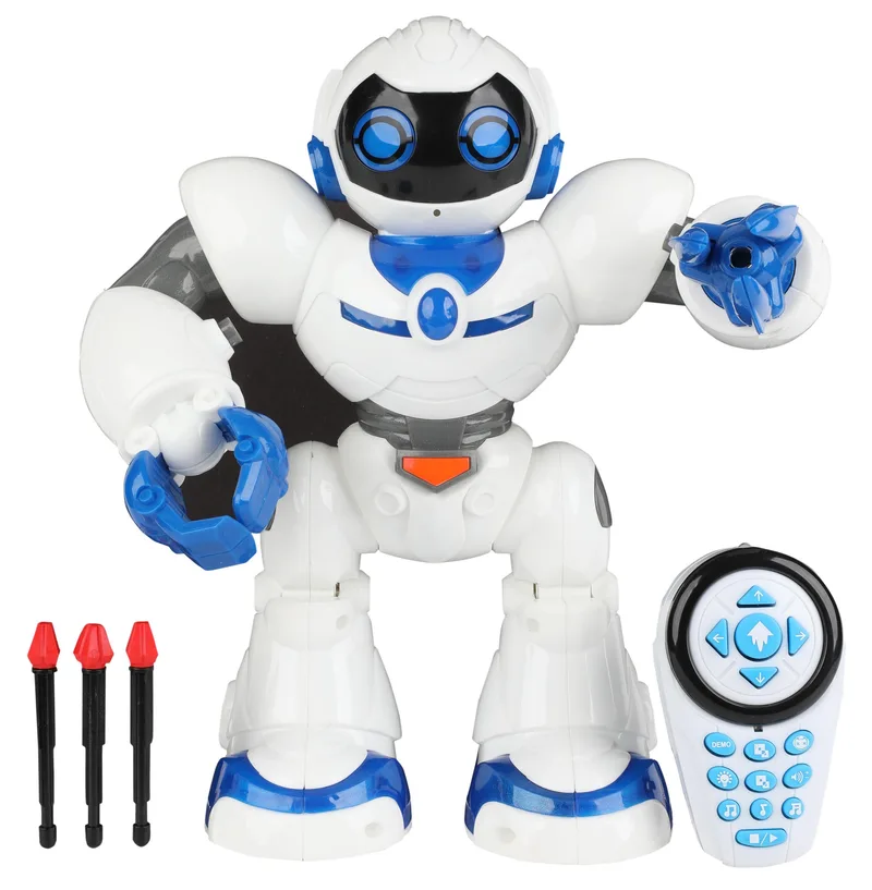 Toys Rc Smart Robot + 3 Shooting Darts