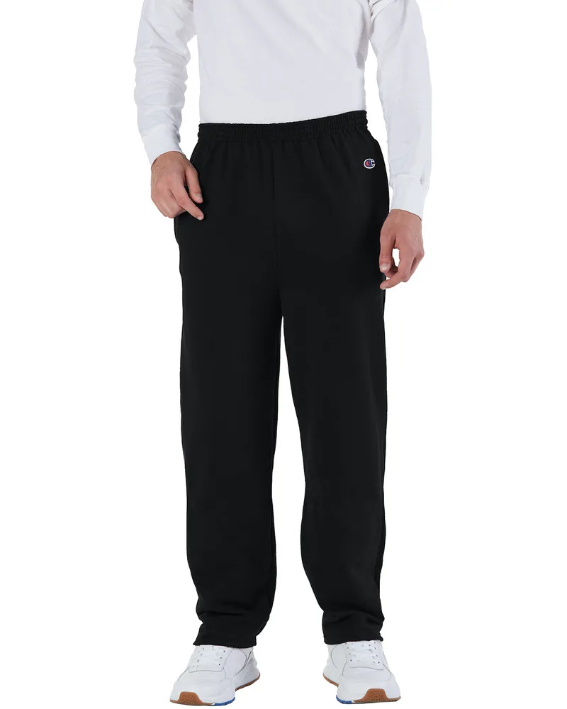 Champion® Men's Powerblend® Open-Bottom Sweatpants w/Pockets