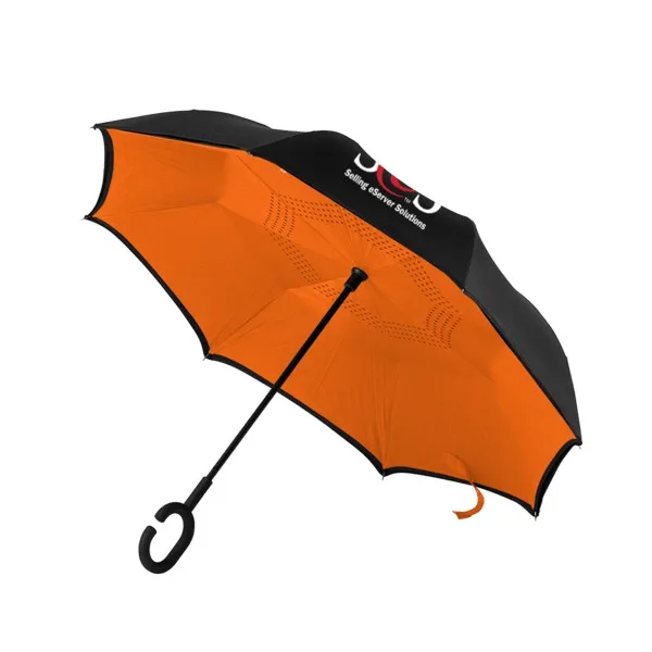 Orange/black