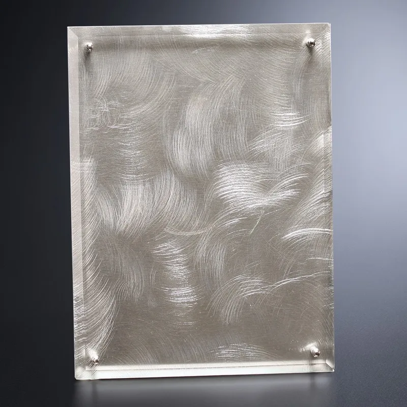 Silver Alloy Plaque 9" x 12" view 3