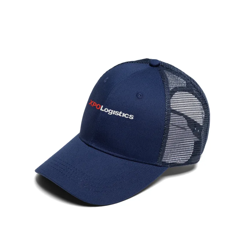 Navy Blue Logo Side View
