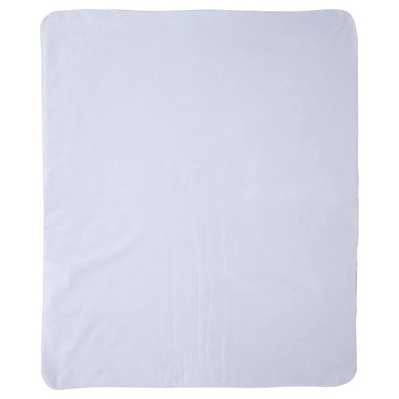 Micro-Mink Sherpa Plush Blanket 50" x 60" 430GSM - Full Color view 2