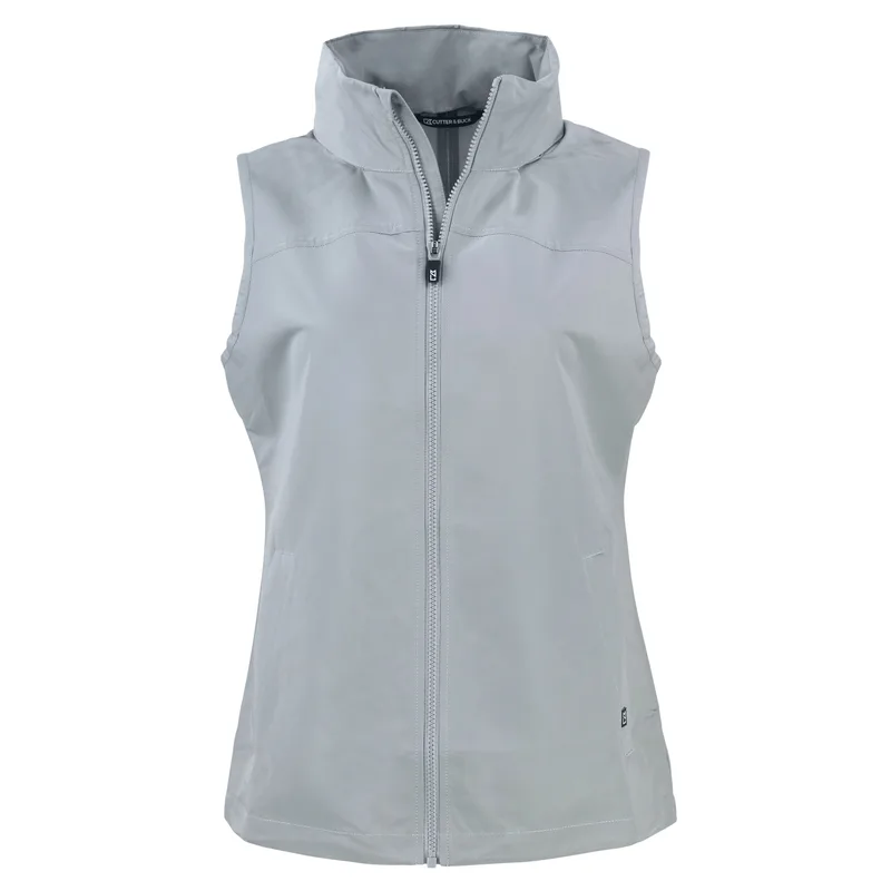 Cutter & Buck Charter Eco Recycled Full-Zip Womens Vest view 3