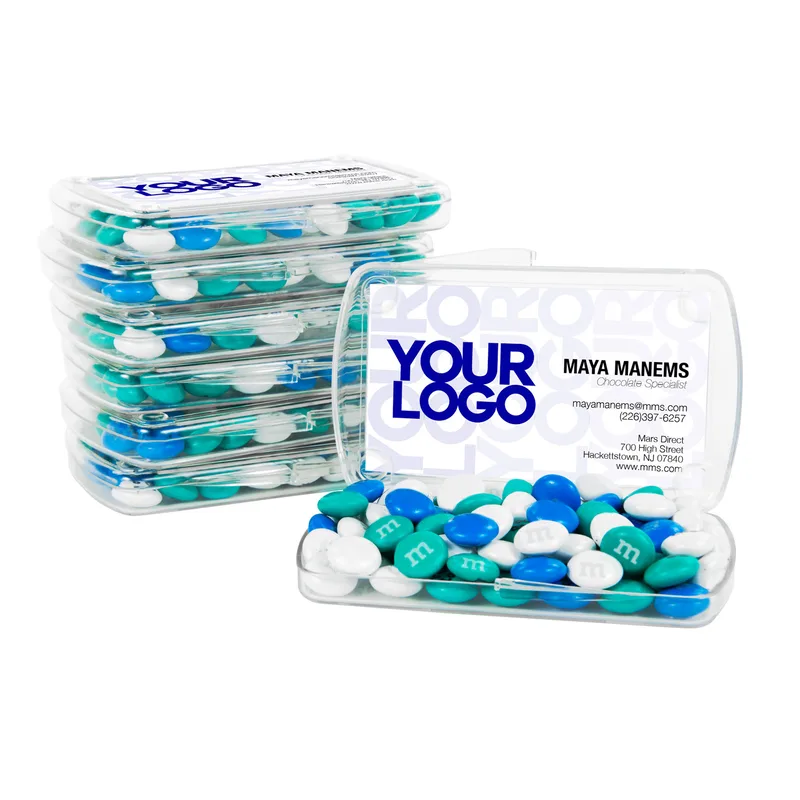 1.5 oz. Color Choice M&M'S® in DIY Business Card Holder Kit (Pack of 24)